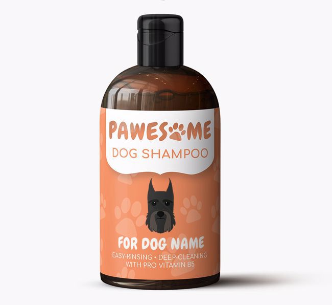 Personalised Dog Shampoo 'Pawesome' for {dogsName}